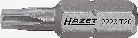Hazet 2223-T40 Torx Bit 1/4", T40x25mm, 1 Stück