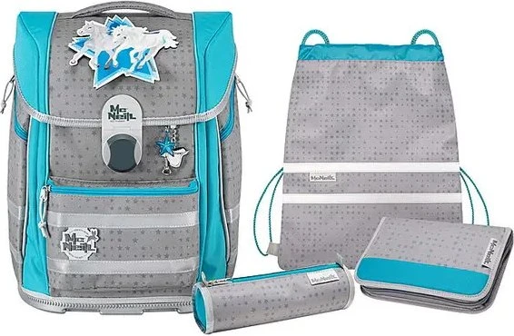 McNeill Biggy Star Schultaschen-Set, 5-tlg.