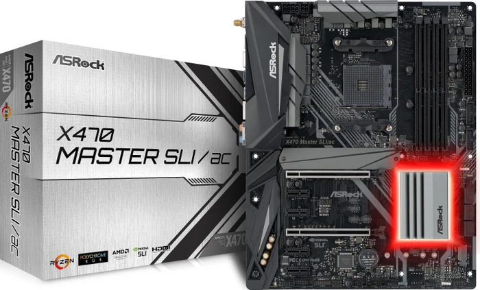 ASRock X470 Master SLI/ac (AMD AM4)