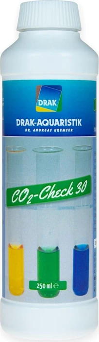 DRAK-Aquaristik Check-Lösung für CO2-Dauertests, 30mg/l CO2, 250ml