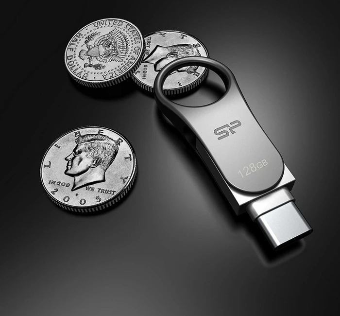 Silicon Power Mobile C80 128GB, USB-A + USB-C, USB 3.2 Gen 1×1