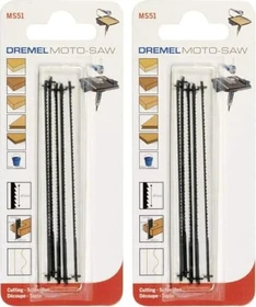 Dremel MS51 Moto-Saw Holz Dekupiersägeblatt, 100mm, 5 Stück