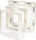 Shelly Adapter für BLU Wall Switch 4-fach, kompatibel mit Gira/Merten, weiß, Adapter (Shelly_B_A_WS_4_GM)
