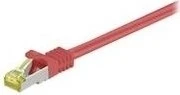 goobay Patchkabel, Cat7/Cat6a, S/FTP, RJ-45/RJ-45, 20m, rot