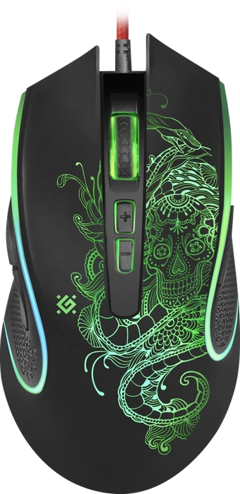 Defender Venom GM-640L RGB Gaming Mouse schwarz, USB
