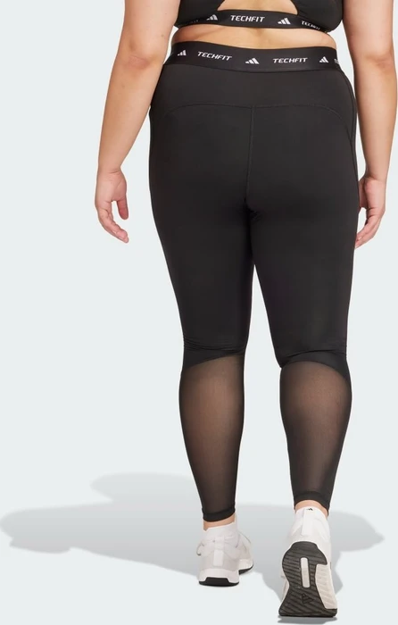 adidas TECHFIT Stash Pocket (Große Größen) Full-Length Hose lang black (Damen)