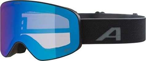 Alpina Fernie Q-Lite black matt/mirror blue (Junior)