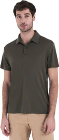 Icebreaker Merino Tech Lite III Poloshirt kurzarm loden (Herren)