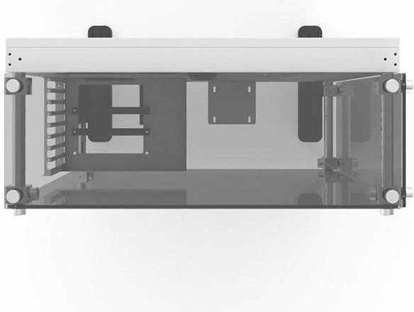 Thermaltake Core P5 Tempered Glass Snow Edition weiß, Glasfenster