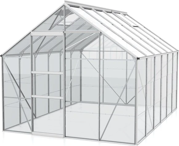 Vitavia Merkur 9900 ESG 3mm Gewächshaus alu