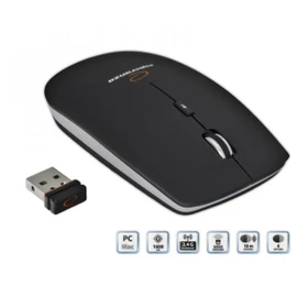 Esperanza Saturn schwarz, USB (EM120K)