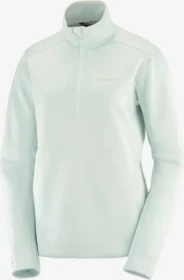 Salomon Outline Warm Funktionsshirt langarm misty blue (Damen)