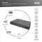 Digitus DN-953 Rackmount Gigabit Switch, 24x RJ-45, 2x SFP, 370W PoE+ Vorschaubild