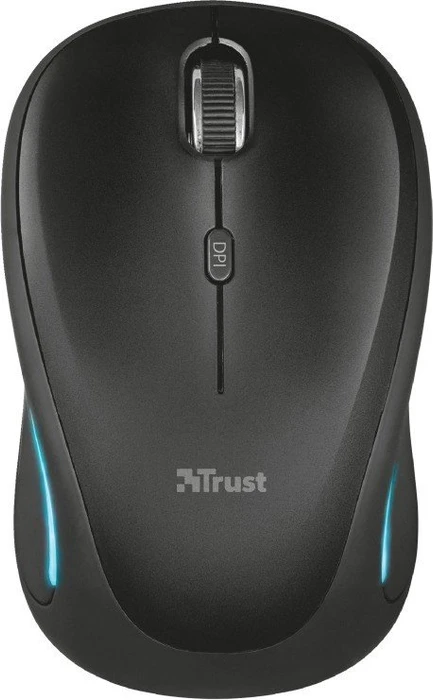 Trust Yvi FX Wireless Mouse schwarz, USB