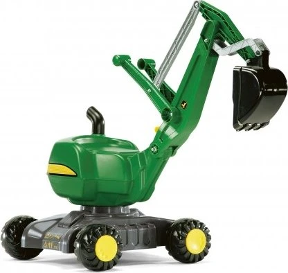 rolly toys rollyDigger John Deere Kinderbagger mit Rädern grün