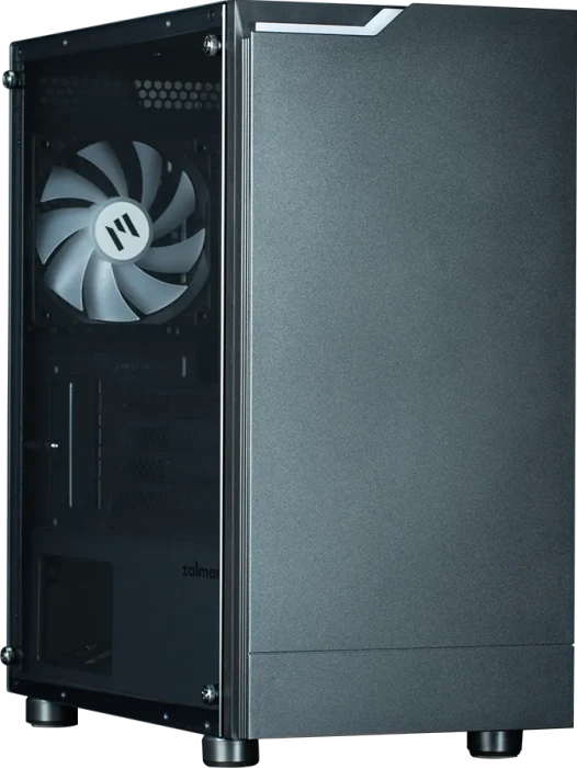 Zalman T4 Plus Black, Glasfenster