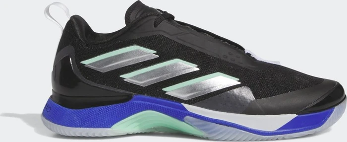 adidas Avacourt Clay Court cloud white/silver metallic/pulse mint (Damen)
