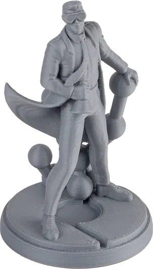 Polymaker Panchroma PLA matt, Fossil Grey, Spule, 1.75mm, 1.00kg