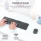 Trust Ody Wireless Silent Keyboard and Mouse Set, USB, DE Vorschaubild