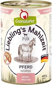GranataPet Liebling's Mahlzeit Pferd PUR, 2.40kg (6x 400g)