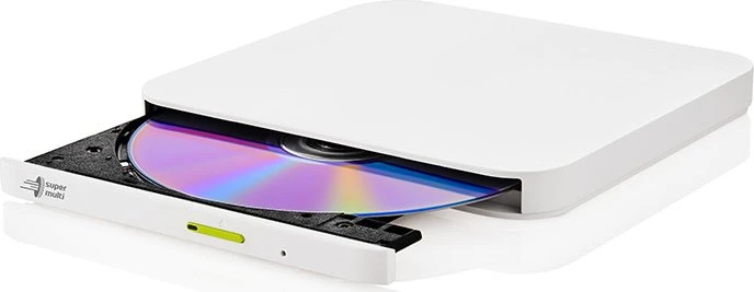 Hitachi-LG Data Storage GP96YW70 Ultra, UltraSlim weiß, USB 2.0