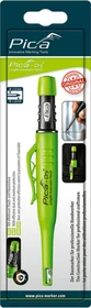 Pica-Marker Dry Longlife Automatic Pencil Druckbleistift 2B 2.8mm graphit, schwarz/grün, Blister, Anspitzer