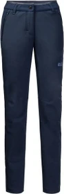 Jack Wolfskin Zenon Softshell Hose lang midnight blue (Damen)
