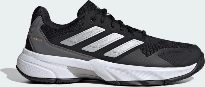 adidas CourtJam Control 3 core black/silver metallic/grey four