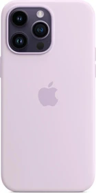Apple Silikon Case mit MagSafe für iPhone 14 Pro Max Flieder
