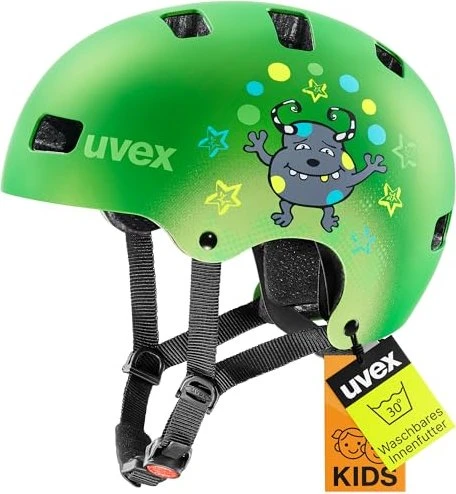 UVEX Kid 3 Kinderhelm grün