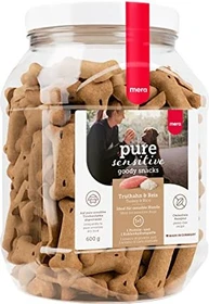 Mera Pure Sensitive Goody Snacks, mit Truthahn und Reis, 600g