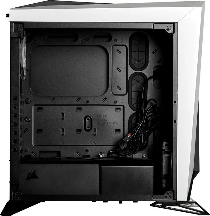 Corsair Carbide Series SPEC-OMEGA RGB, weiß/schwarz, Glasfenster
