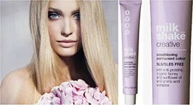 Milk Shake Creative Conditioning Permanent Colour Haarfarbe 8/8N natural light blond, 100ml