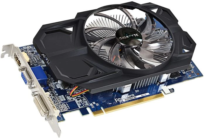 GIGABYTE Radeon R7 250 OC, 2GB GDDR5, VGA, DVI, HDMI