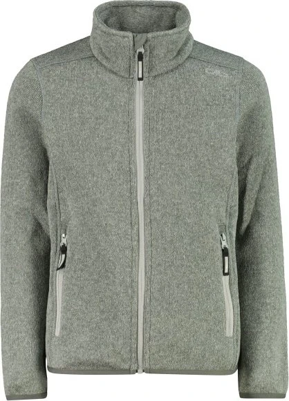 CMP Fleece Knit-Tech Meliert Jacke avocado/pistacchio (Junior)