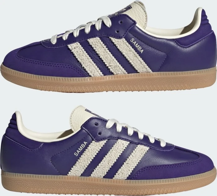 adidas Samba OG collegiate purple/cream white/gum