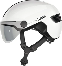ABUS HUD-Y ACE Helm shiny white