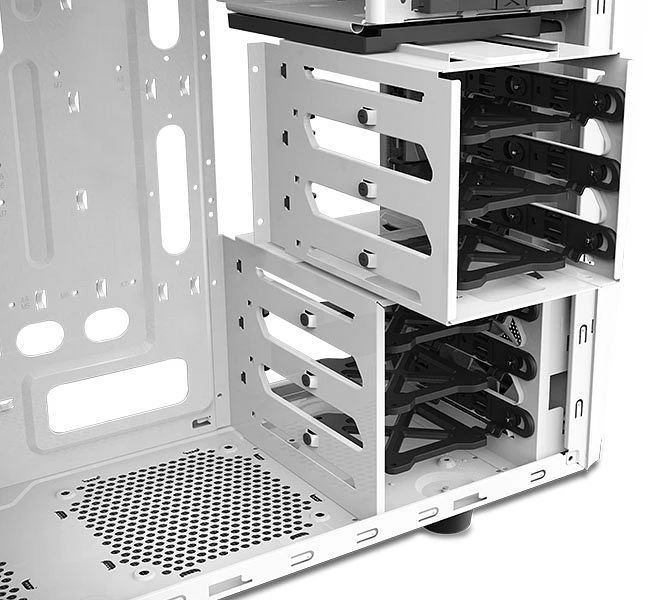 NZXT Phantom 240 weiß, Acrylfenster