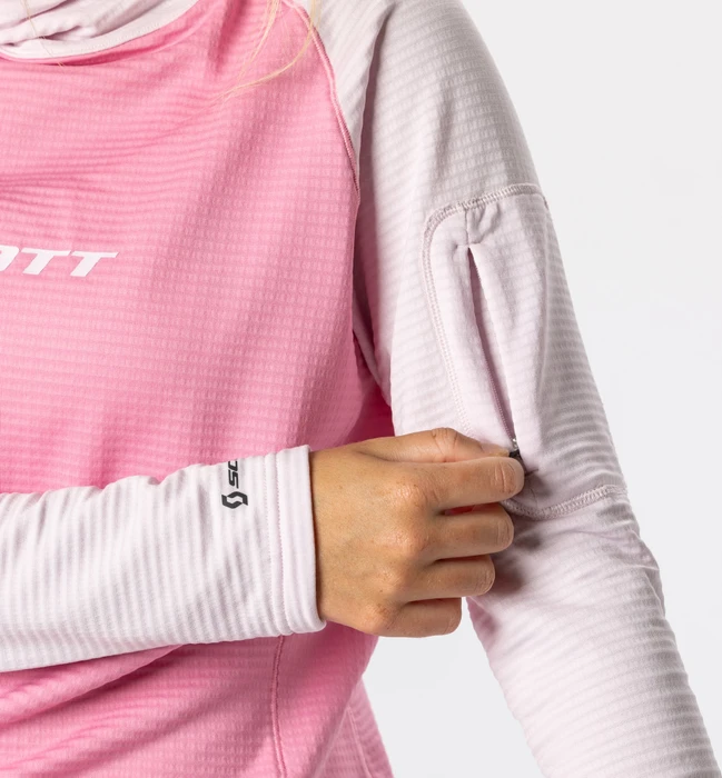 Scott Defined Light Hoodie paradise pink/bliss pink (Damen)