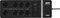 APC Back-UPS, 1050VA, Steckdosenleiste, 8x Schuko, USB Vorschaubild