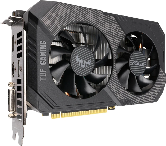 ASUS TUF Gaming GeForce GTX 1660 Ti EVO, TUF-GTX1660TI-6G-EVO-GAMING, 6GB GDDR6, DVI, 2x HDMI, DP