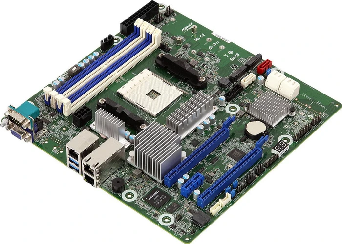 ASRock Rack X470D4U2-2T (AMD AM4)