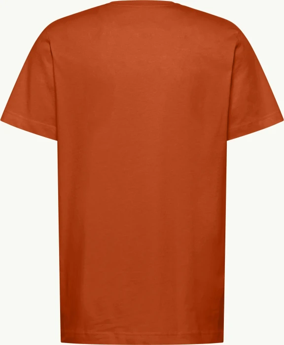Jack Wolfskin Brand T-Shirt kurzarm burnt orange (Herren)