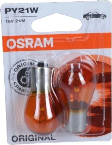 Osram Original PY21W 21W, 2er-Pack Blister