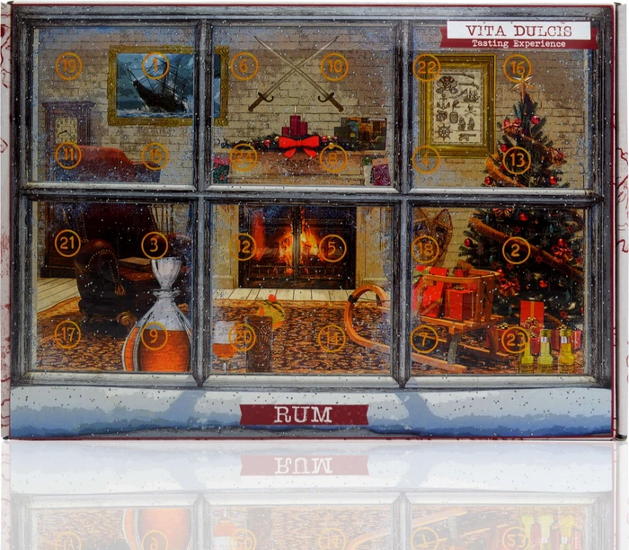 Vita Dulcis Rum Adventskalender Edition Basic 480ml (24x 20ml) 2018