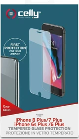 Celly Easy Glass für Apple iPhone 7 Plus/6S Plus /6 Plus (EASY801)