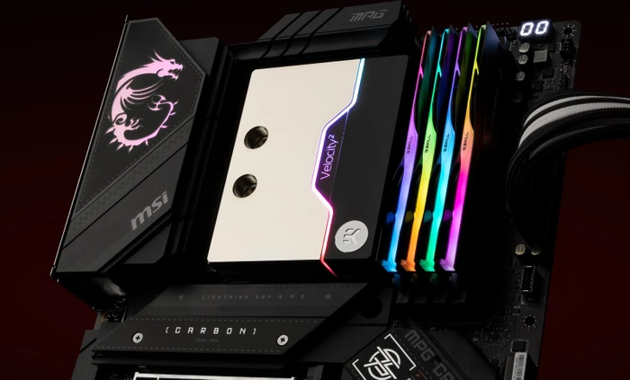 EK Water Blocks Quantum Line EK-Quantum Velocity² D-RGB, AM5, Full Nickel