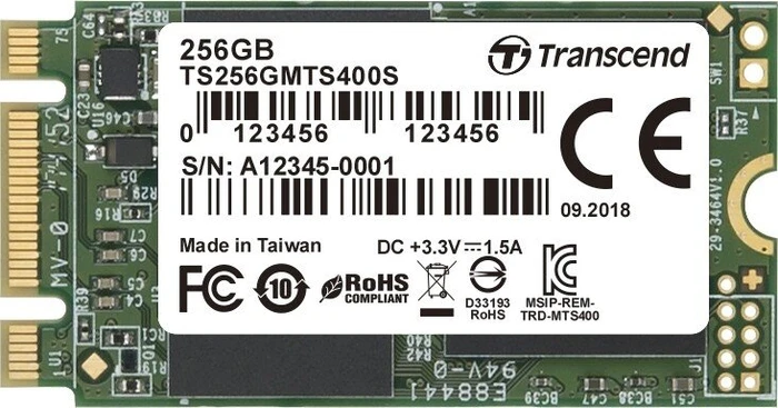 Transcend MTS400S, M.2