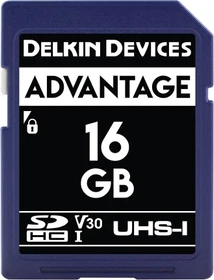 Delkin Advantage 633X R90/W90 16GB, UHS-I U3, Class 10