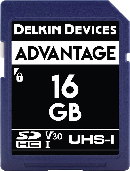 Delkin Advantage 633X R90/W90 16GB, UHS-I U3, Class 10